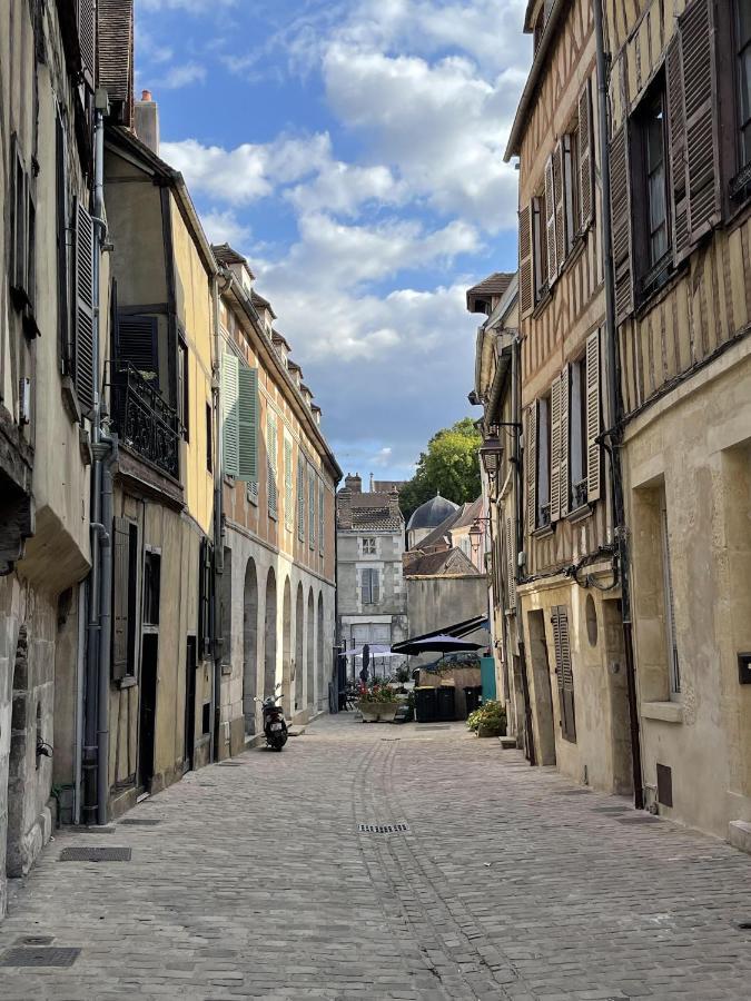 Appartement Le Saint-Nicolas Auxerre Les Quais Exterior foto